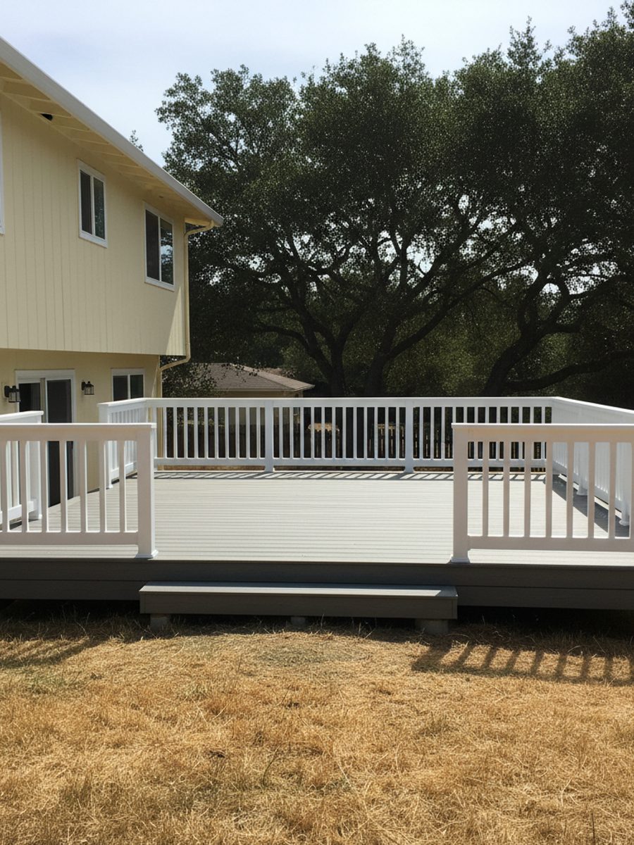 Deck Repair completed by Midway Deck Co in Fresno, CA