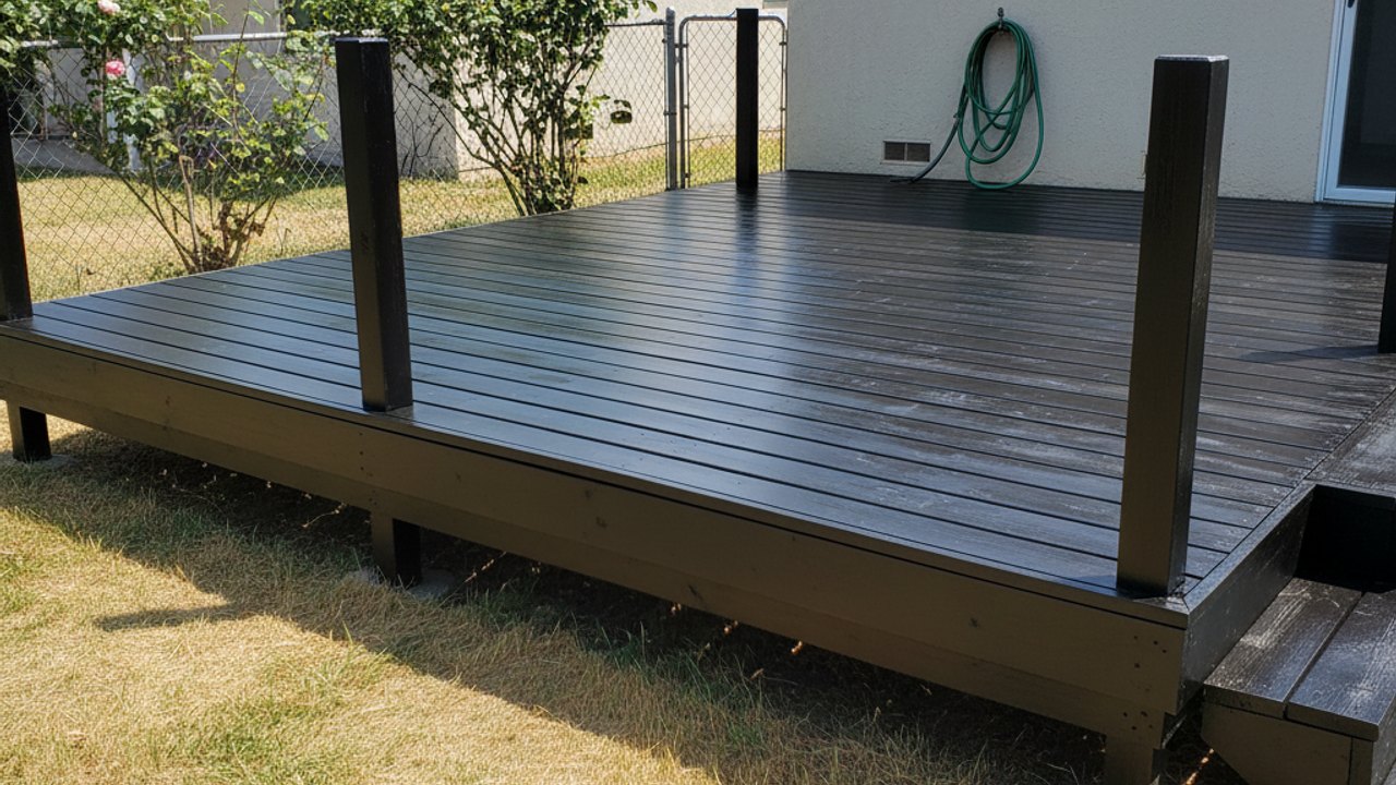 Deck Board Replacement completed by Midway Deck Co in Reedley, CA